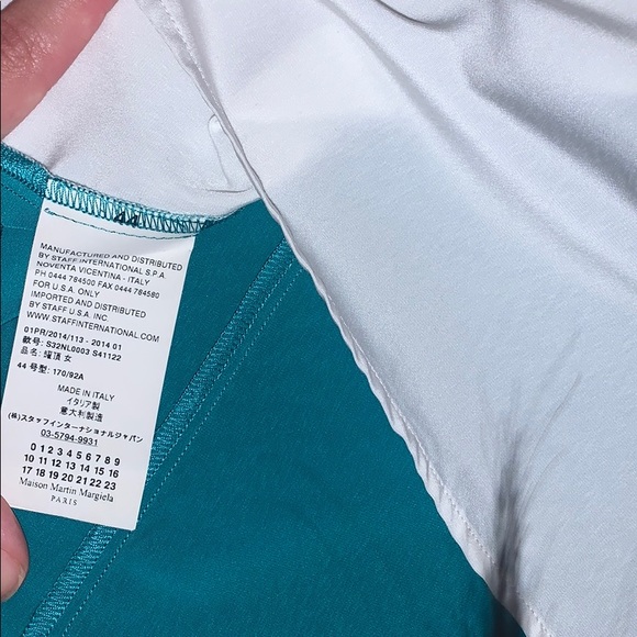 Maison Margiela MM6 Silk Top - Picture 5 of 6
